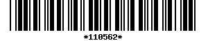 Barcode article