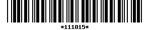 Barcode article