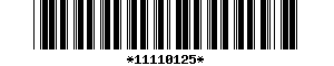 Barcode article