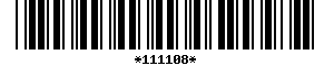 Barcode article
