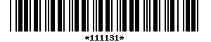 Barcode article