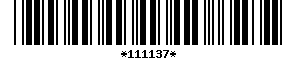 Barcode article
