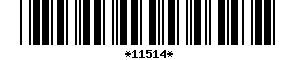 Barcode article