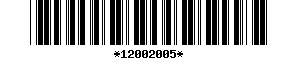 Barcode article