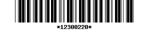 Barcode article