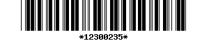 Barcode article