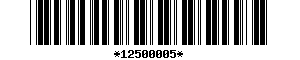 Barcode article
