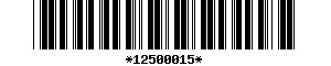 Barcode article