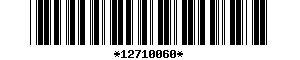 Barcode article