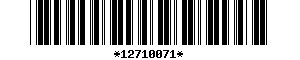 Barcode article