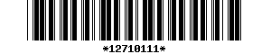 Barcode article