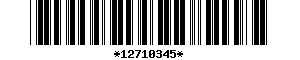 Barcode article