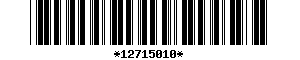 Barcode article