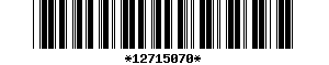 Barcode article