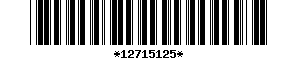 Barcode article