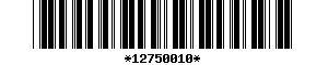 Barcode article