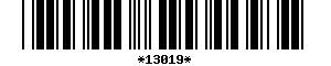Barcode article