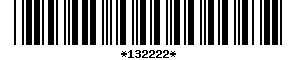 Barcode article