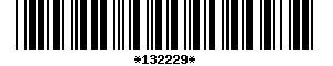 Barcode article