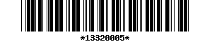 Barcode article