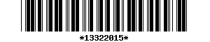 Barcode article