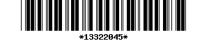 Barcode article