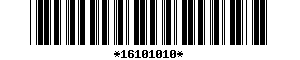 Barcode article