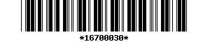 Barcode article