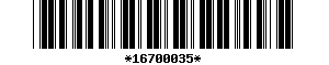 Barcode article