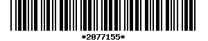 Barcode article