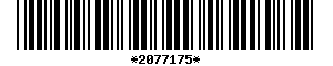 Barcode article