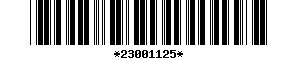 Barcode article