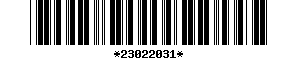 Barcode article