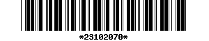 Barcode article