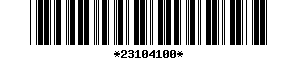 Barcode article
