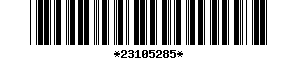 Barcode article
