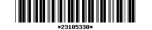 Barcode article