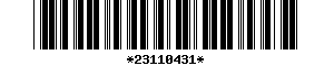 Barcode article