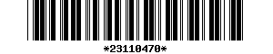 Barcode article