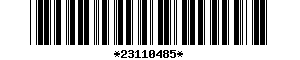 Barcode article