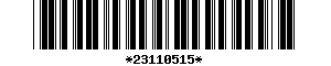 Barcode article