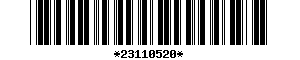 Barcode article