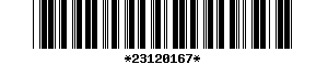 Barcode article