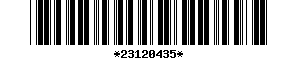 Barcode article