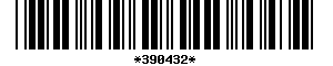 Barcode article