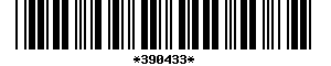 Barcode article