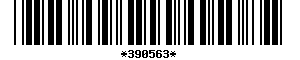 Barcode article