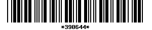 Barcode article