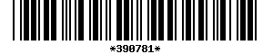 Barcode article