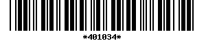 Barcode article